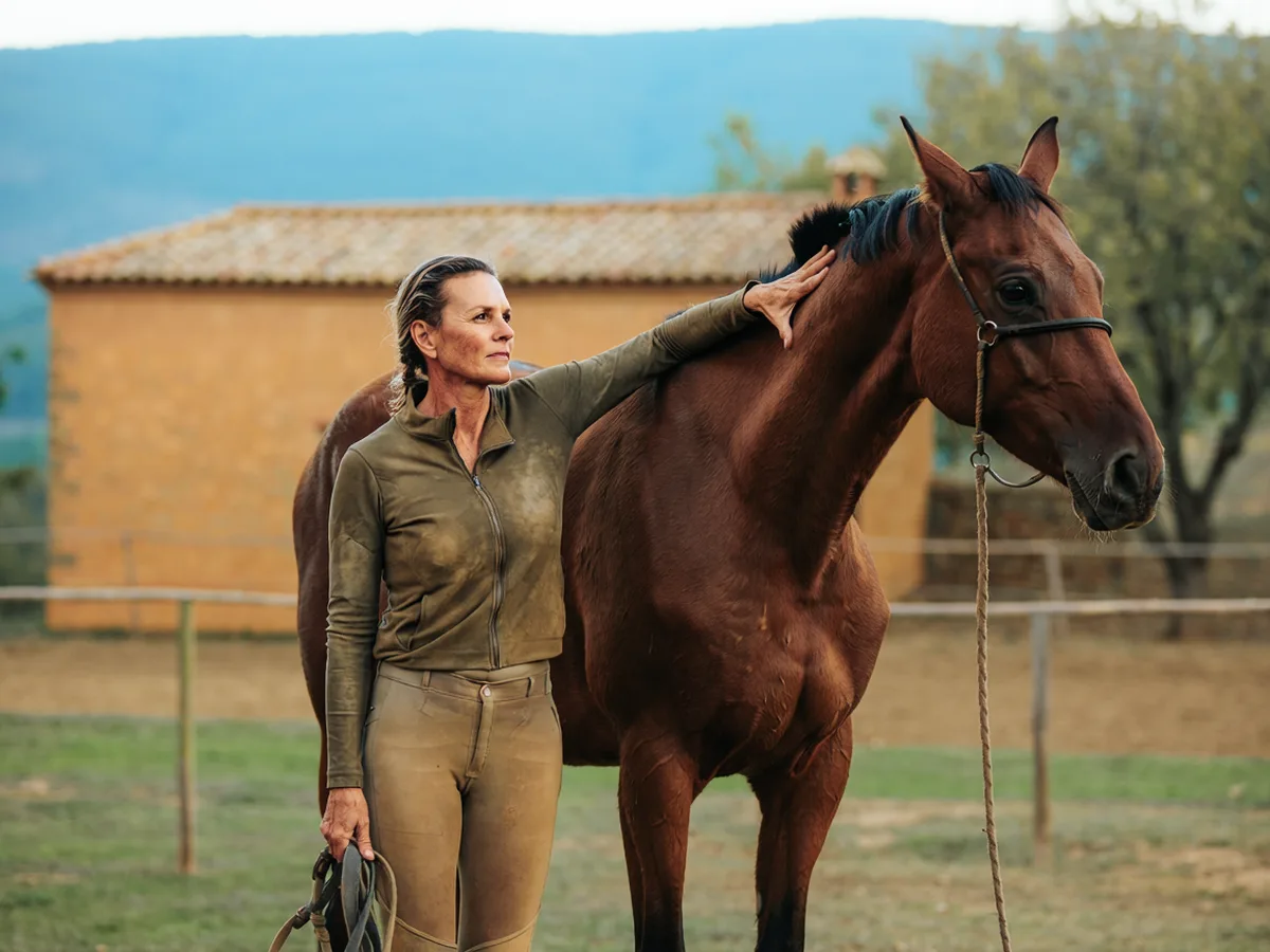 Cours d'équitation à Saint-Galmier, Loire