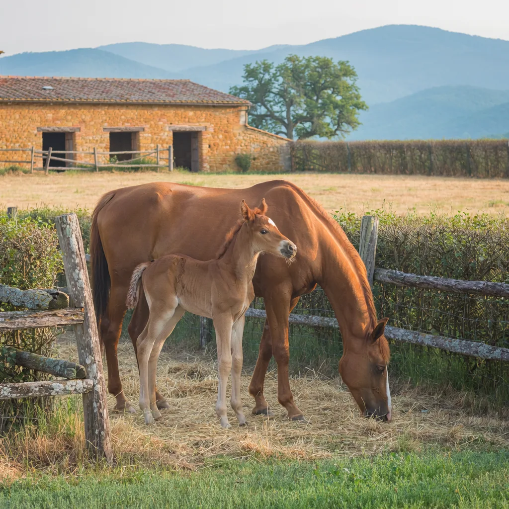 Élevage de chevaux, Poney Club du Forez, Saint-Galmier