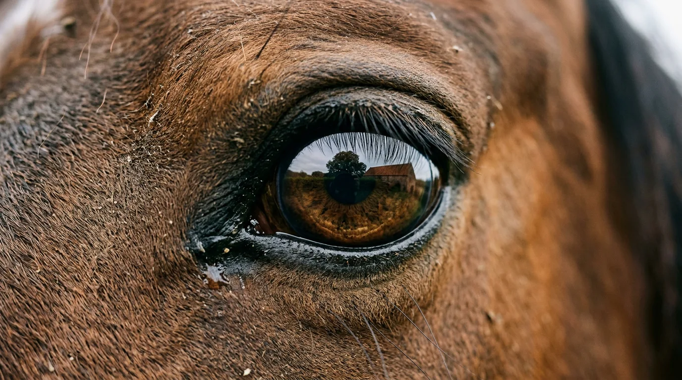 Un regard de cheval, Poney Club du Forez, Saint-Galmier